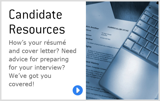 Candidate Resources